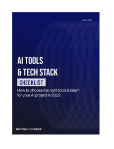 data science and ai checklist